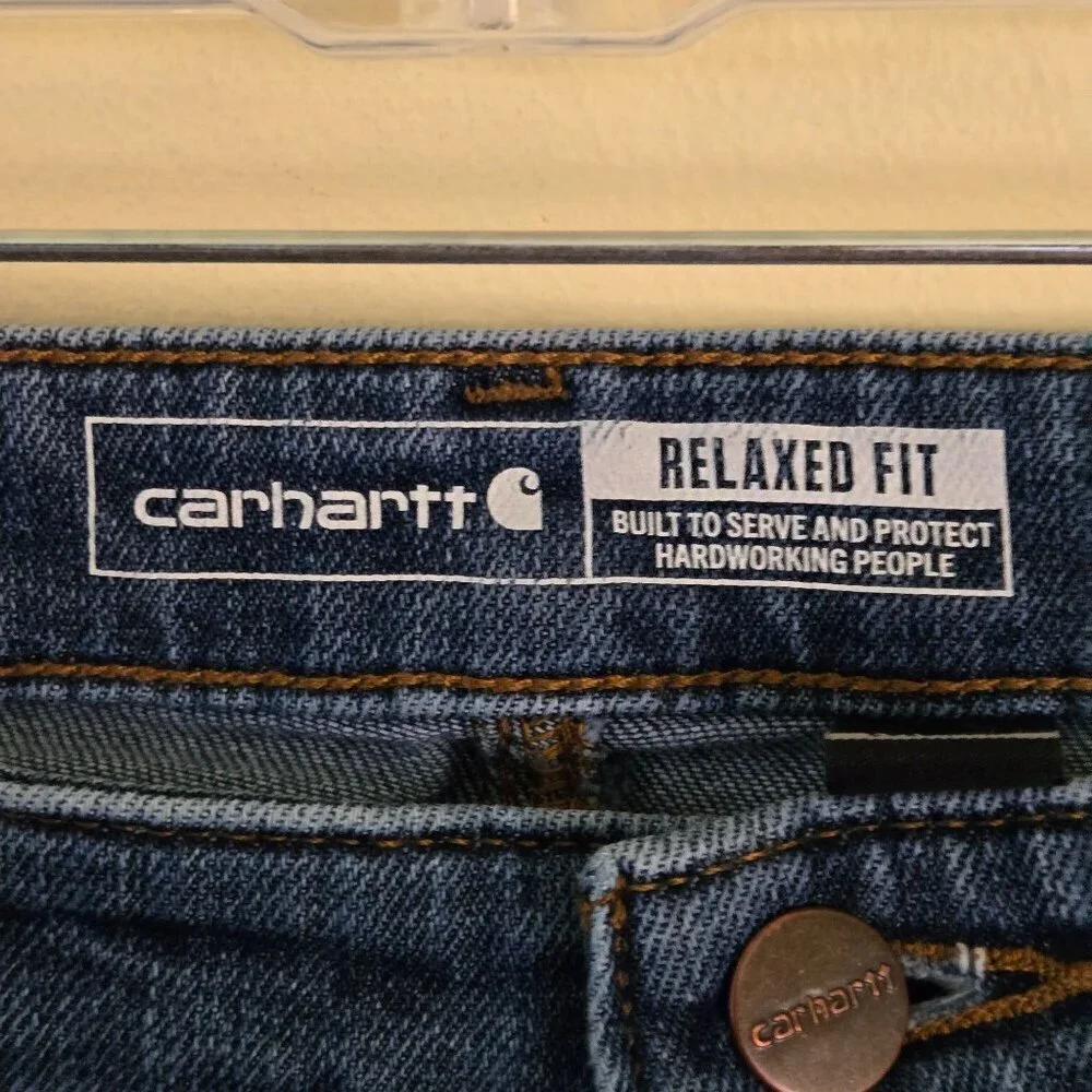 Carhartt Relaxed Fit Work Jeans Size 12R